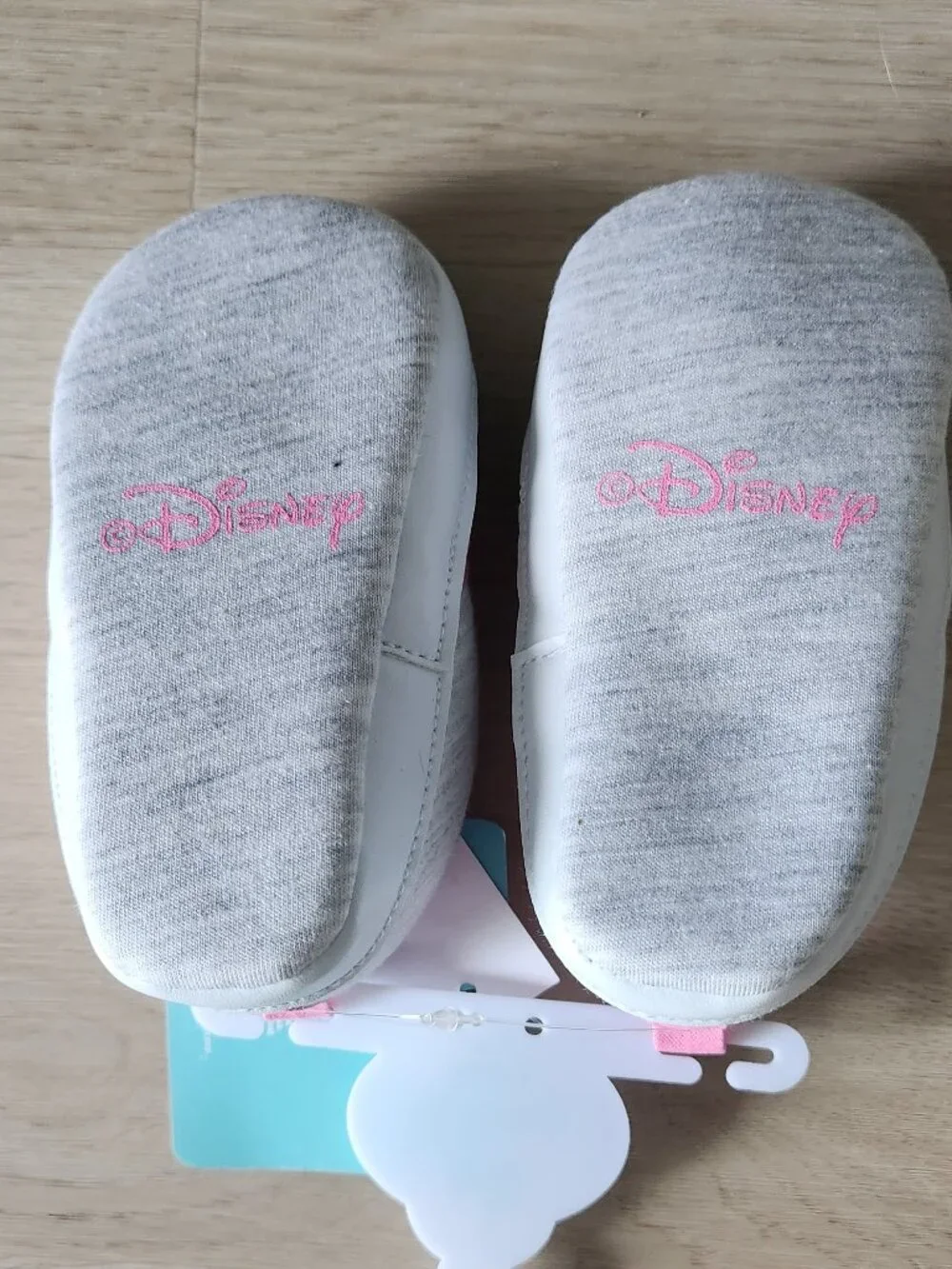 NWT: Disney Minnie Mouse Infant Slip-on Shoes (12-18 Months)